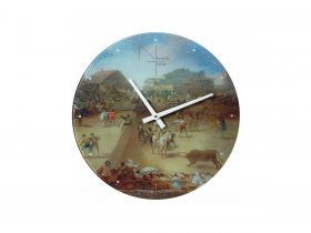 Часы интерьерные NT525 GOYA в Улыбино - ulybino.mebel-nsk.ru | фото