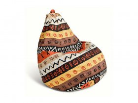 Кресло-мешок Африка в Улыбино - ulybino.mebel-nsk.ru | фото