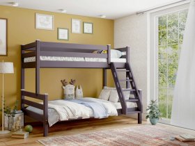 Кровать двухъярусная Адель (лаванда) в Улыбино - ulybino.mebel-nsk.ru | фото