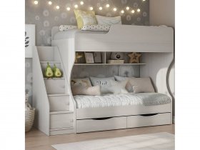 Кровать двухъярусная Каприз-22 КПР.22 в Улыбино - ulybino.mebel-nsk.ru | фото