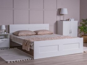 Кровать двуспальная 1,6м Сириус в Улыбино - ulybino.mebel-nsk.ru | фото
