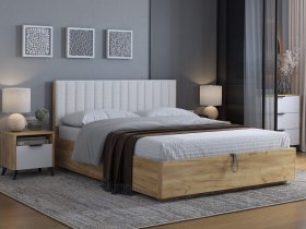 Кровать двуспальная 1,6м Юлия в Улыбино - ulybino.mebel-nsk.ru | фото