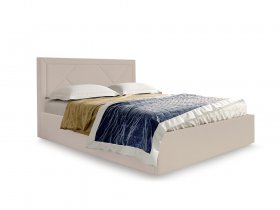 Кровать мягкая 1,6 Сиеста стандарт, вар.2 в Улыбино - ulybino.mebel-nsk.ru | фото