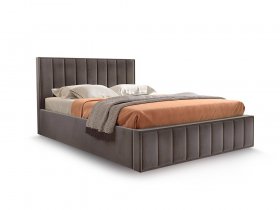 Кровать мягкая 1,6 Вена стандарт, вар.3 в Улыбино - ulybino.mebel-nsk.ru | фото