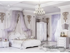 Модульная спальня «Филадельфия» в Улыбино - ulybino.mebel-nsk.ru | фото