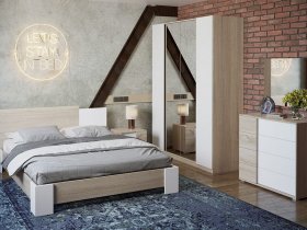 Модульная спальня «Валери» в Улыбино - ulybino.mebel-nsk.ru | фото