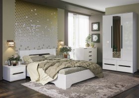 Модульная спальня Валирия в Улыбино - ulybino.mebel-nsk.ru | фото