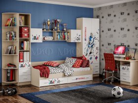 Модульная спальня Вега NEW Boy в Улыбино - ulybino.mebel-nsk.ru | фото
