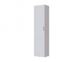 Пенал Апполия спальня (белый/белый дуб) в Улыбино - ulybino.mebel-nsk.ru | фото