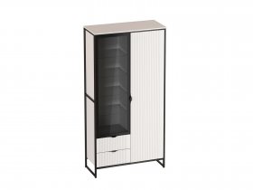 Шкаф 2 дв 2 ящ Нора (персидский жемчуг) (гостиная) в Улыбино - ulybino.mebel-nsk.ru | фото
