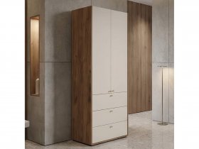 Шкаф двухстворчатый c ящиками Орма в Улыбино - ulybino.mebel-nsk.ru | фото