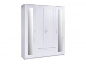 Шкаф комби 4 двери и 1 ящик Сириус в Улыбино - ulybino.mebel-nsk.ru | фото