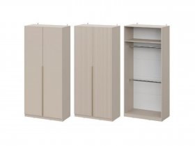 Шкаф ШК-100 Эккервуд (меланж) в Улыбино - ulybino.mebel-nsk.ru | фото
