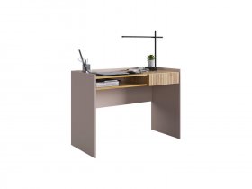 Стол 2 Доминика (кашемир/дуб крафт золотой) в Улыбино - ulybino.mebel-nsk.ru | фото