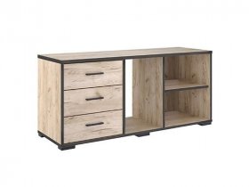 Тумба 1200 Тм075.0 Гермес лофт (дуб крафт серый) в Улыбино - ulybino.mebel-nsk.ru | фото