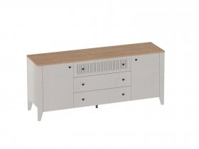 Тумба 2двери 3ящ. Валенсия (гостиная) в Улыбино - ulybino.mebel-nsk.ru | фото