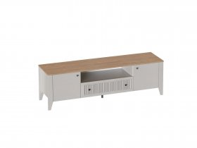 Тумба широкая 2дв. 1ящ. Валенсия (гостиная) в Улыбино - ulybino.mebel-nsk.ru | фото